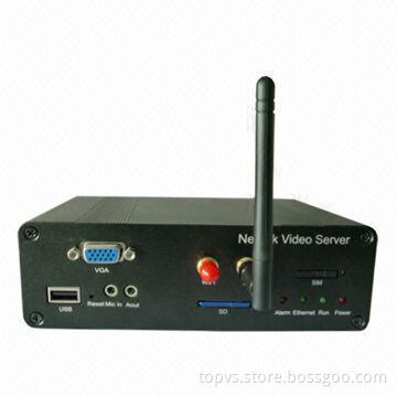 H.264 3G Wireless Network Video Server, Built-in with WCDMA Module